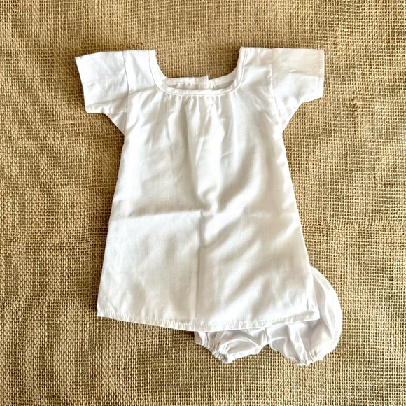 AMERICAN GIRL Doll HTF White Nightgown and Bloomers White 2 Pieces - Picture 1 of 6